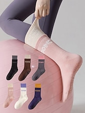 economico Guanti da uomo-calzini termici antiscivolo da yoga da donna - calzini morbidi ed elastici in maglia per sport invernali, fitness e allenamenti indoor