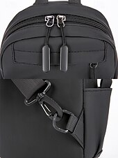 levne Pánské tašky-Pánské Crossbody kabelka Taška přes rameno Na rameno Nylon Venkovní Běžné / Denní Zip Více kapes Velká kapacita Lehká váha Pevná barva Černá Modrá Šedá