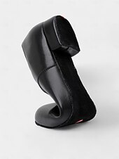 preiswerte Tanzschuhe für Herren-schwarze Tanzschuhe zum Schnüren für Herren mit weicher Wildledersohle und klassischem Design – ideal für Standard-, lateinamerikanische und Bühnenauftritte