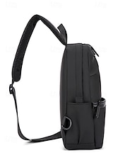 levne Pánské tašky-Pánské Crossbody kabelka Taška přes rameno Na rameno Nylon Venkovní Běžné / Denní Zip Více kapes Velká kapacita Lehká váha Pevná barva Černá Modrá Šedá