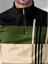 preiswerte Herrengolfkleidung-Herren poloshirt Armeegrün Langarm Shirt Golfkleidung, Kleidung, Outfits, Kleidung
