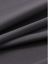 preiswerte SCHWARZ-A-Linie Abendkleid elegantes Kleid formell asymmetrisch Langarm Stehkragen Chiffon mit Federn Perlen Pailletten 2025