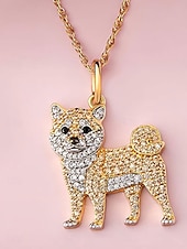 cheap Necklaces &amp; pendants-Necklace Chrome Women&#039;s Fashion Cute Classic Animal Cute Lovely Geometric Necklace For Daily