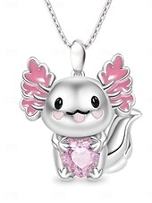 cheap Necklaces &amp; pendants-Necklace Chrome Women&#039;s Fashion Cute Classic Animal Lovely Geometric Necklace For Daily