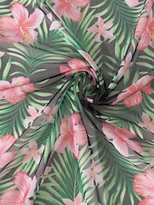 abordables Ensemble de bikinis-Femme Maillots de Bain Trois pièces Shorts Maillot de bain Patchwork Elégant Vacances Floral Graphic manche longue Maillots de bain