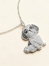 cheap Necklaces &amp; pendants-Necklace Chrome Women&#039;s Fashion Cute Classic Animal Lovely Geometric Necklace For Daily