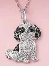 cheap Necklaces &amp; pendants-Necklace Chrome Women&#039;s Fashion Cute Classic Animal Lovely Geometric Necklace For Daily