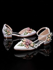 baratos noiva-sapatos de casamento femininos brancos com tira no tornozelo - sapatos de noiva elegantes para casamentos e cerimônias de jardim
