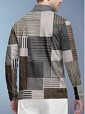 preiswerte Herrengolfkleidung-Herren poloshirt Grau Langarm Shirt Golfkleidung, Kleidung, Outfits, Kleidung