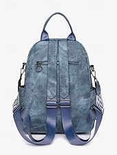 preiswerte Mode Rucksäcke-Wandelbarer Damen-Rucksack aus Kunstleder in Braun mit verstellbaren Riemen, mehreren Tragevarianten und Reißverschlusstaschen – ideal für Reisen, Arbeit und den täglichen Gebrauch