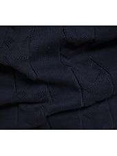 cheap Men&#039;s Golf Clothing-Men&#039;s Sweater White Dark Navy Navy Blue Long Sleeve Top Golf Attire Clothes Outfits Wear Apparel