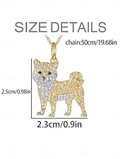 cheap Necklaces &amp; pendants-Necklace Chrome Women&#039;s Fashion Cute Classic Animal Cute Lovely Geometric Necklace For Daily