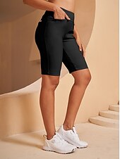 お買い得  女性のゴルフ服-女性用 ゴルフショーツ ブラック ダークネービー ショートパンツ レディース ゴルフウェア ウェア アウトフィット ウェア アパレル
