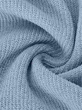 tanie Damskie dresy-Damskie Moda Moda miejska Codzienny Bluza z Kapturem Spodnie dresowe Długi rękaw Półgolf Równina Ściągana na sznurek Codzienny Czarny Biały Niebieski Jesień Regularny