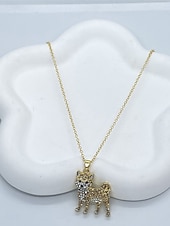 cheap Necklaces &amp; pendants-Necklace Chrome Women&#039;s Fashion Cute Classic Animal Cute Lovely Geometric Necklace For Daily