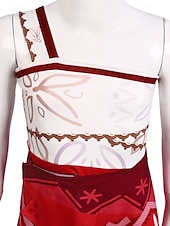 cheap Girls&#039; Costumes-Moana Princess Moana Dress Costume Movie TV Theme Costumes Movie Cosplay for Girls&#039; Kid&#039;s Carnival Children&#039;s Day World Book Day Party Birthday Beach