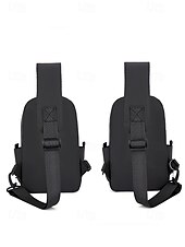levne Pánské tašky-Pánské Crossbody kabelka Taška přes rameno Na rameno Nylon Venkovní Běžné / Denní Zip Více kapes Velká kapacita Lehká váha Pevná barva Černá Modrá Šedá