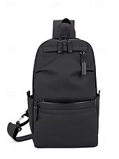 levne Pánské tašky-Pánské Crossbody kabelka Taška přes rameno Na rameno Nylon Venkovní Běžné / Denní Zip Více kapes Velká kapacita Lehká váha Pevná barva Černá Modrá Šedá