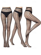 Недорогие Женские носки-Комплект из 2 пар женских колготок в сеточку с кружевным узором – прозрачные колготки с шевронным и цветочным узором для вечеринок, клубной одежды и моды