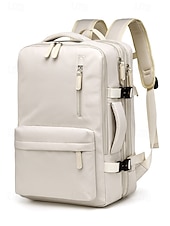 cheap College Backpacks-Expandable Large-Capacity Waterproof Laptop Backpack – Stylish Multi-Pocket Design for Men and Women, Perfect for Travel, Work or School Black Pink Green