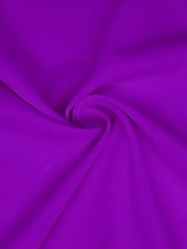 economico viola-abito da sera a trapezio elegante abito formale lungo fino al pavimento manica a 3/4 scollo gioiello autunno invitato matrimonio crêpe elasticizzato con fiore sulla spalla 2025