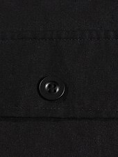 economico disegnare abiti in cotone e lino-Per donna Mini Abito Abiti in cotone e lino Abito Camicia Vestito Casual Essenziale Casual Vacanza Quotidiano Vestibilità regolare Semplice Manica 3/4 Colletto a Camicia Nero Cachi Estate