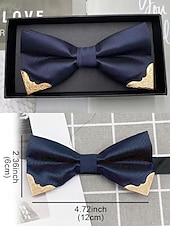 preiswerte Krawatten &amp;amp; Fliegen für Herren-Burgunderfarbenes Herren-Fliegenset mit Goldspitze, Einstecktuch und rosa Anstecknadel – elegante Accessoires für Hochzeiten, Partys und formelle Anlässe
