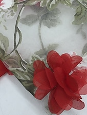 halpa Tanssiaismekot-a-line tanssimekot rantahäät elegantti mekko muodollinen häämekko lattian pituinen hihaton spagettiremmi kukkaprintillä 2025