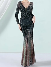 preiswerte GRÜN-Strandhochzeit Anzug Mutter der Braut 3-teiliges Set Nadelstreifen Elegant Klassisch Einfach Spitzrevers Knöchellang Lange Ärmel mit Knöpfen Einfarbig
