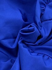 preiswerte abendkleider-Damen Maxidress abendkleider A Linie Kleid Elegant Stilvoll Brautkleider schlicht Ausgestellter Ärmel Party Verabredung Regular Fit Glatt Langarm V Ausschnitt Rote Blau Frühling Herbst Winter