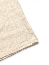 economico gamba larga e vita alta-Per donna Sfacciato Di tendenza Streetwear Moda Lunghezza intera Vita alta Liscio Pizzo Lavorato a maglia comodo Morbido Comodo Media elasticità Esterno Da mare Feste Tessuto almond Estate Primavera