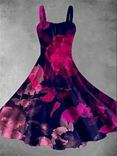 Жен. Платье средней длины Летнее платье Стиль На каждый день Отпуск Дом Свидание Плотное облегание Графика Без рукавов На бретелях Желтый Розовый Красный Бордовый Лето Недорогие Распечатать цветочные платья-Жен. Платье средней длины Летнее платье Стиль На каждый день Отпуск Дом Свидание Плотное облегание Графика Без рукавов На бретелях Желтый Розовый Красный Бордовый Лето