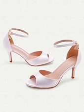 preiswerte Damensandalen-goldene Peep-Toe-Stilettos für Damen mit Fesselriemchen, elegantes Design für Hochzeiten, Partys und formelle Anlässe