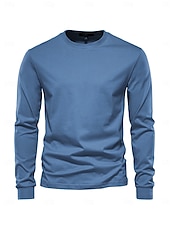preiswerte Herrengolfkleidung-Herren Pullover Sweatshirt Rote Dunkelmarine Blau Langarm Shirt Golfkleidung, Kleidung, Outfits, Kleidung