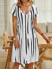 abordables Vestidos Florales Impresos-Mujer Normal Talla EU / US Vestido Midi Vestido bohemio de manga larga Vestido de verano Vestido elegante Elegante Bohemia Tropical Mariposa Vacaciones Hogar Trabajo Holgado Floral Geométrico Manga