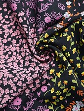 baratos perna larga e cintura alta-Mulheres Perna larga chinês Moda Roupa de rua Comprimento total Cintura Alta Leopardo Bolsos Cintura elástica Estampado Confortável Macio Micro-Elástica Ao ar livre Rua Preto Verão Primavera Normal