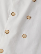  Herren Hemd leinenhemd Hemd mit Stehkragen Sommerhemd Strandbekleidung Knopfhemd Glatt Casual Täglich Schwarz Weiß Blau Langarm Stehkragen Frühling Sommer Bekleidung