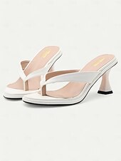 baratos Sandálias de Férias-sandálias femininas nude com saltos esculpidos da moda – sapatos confortáveis para ocasiões casuais e chiques