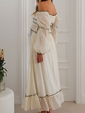 Χαμηλού Κόστους Βασικά Ψεύτικα Φορέματα-Γυναικεία Μακρύ φόρεμα Λινό από ψεύτικο βαμβάκι Φόρεμα καφτάνι Σετ φούστας Μοντέρνα Καθημερινό Καθημερινά ΕΞΩΤΕΡΙΚΟΥ ΧΩΡΟΥ Διακοπές Κανονικό Σκέτο Κοντομάνικο Λαιμόκοψη U Σομόν