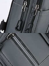 cheap Men&#039;s Bags-Men&#039;s Waterproof Chest Bag and Crossbody Sling Bag – Durable Multi-Pocket Design for Outdoor Travel, Sports and Daily Use Color Black Army Green Dark Blue