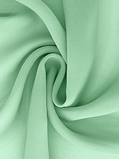 economico Con giacca-Abito Set Abiti Madre della Sposa Abito Elegante Vintage Collo Girocollo Lunghezza Pavimento Chiffon Maniche Lunghe Giacca Abiti con Volant Cascading in Pizzo 2025