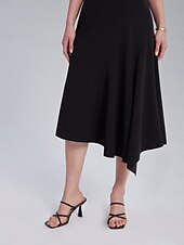 cheap Chiffon Dress-Asymmetric Sweetheart Neckline Dress