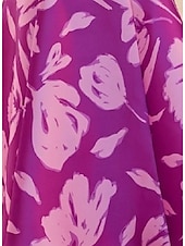 economico Lunghezza del pavimento-Abito per la madre della sposa a-line elegante collo a gioiello floor lunghezza chiffon maniche lunghe con applicazioni abito per giornata delle corse abito da ospite per matrimonio
