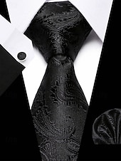 levne Pánské kravaty a motýlky-pánská fialová kostkovaná hedvábná kravata a kapesní souprava – stylová a elegantní, ideální pro svatby, obchodní a formální příležitosti