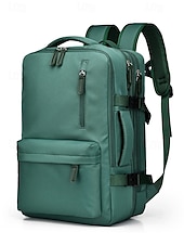 cheap College Backpacks-Expandable Large-Capacity Waterproof Laptop Backpack – Stylish Multi-Pocket Design for Men and Women, Perfect for Travel, Work or School Black Pink Green