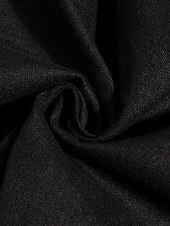 economico disegnare abiti in cotone e lino-Per donna Mini Abito Abiti in cotone e lino Abito Camicia Vestito Casual Essenziale Casual Vacanza Quotidiano Vestibilità regolare Semplice Manica 3/4 Colletto a Camicia Nero Cachi Estate