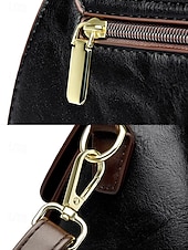 olcso Kézitáskák és bevásárlótáskák-vintage virágos gravírozott műbőr kézitáska – női retro crossbody táska felső fogantyúval alkalmi és hivatalos alkalmakra bor fekete fehér