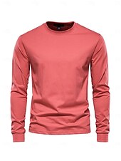 preiswerte Herrengolfkleidung-Herren Pullover Sweatshirt Rote Dunkelmarine Blau Langarm Shirt Golfkleidung, Kleidung, Outfits, Kleidung