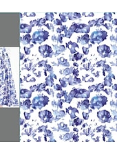 billiga Blommor-A-linjig Aftonklänning Hög Slits Klänning Strand Bröllop Formell Bröllop Gäst Golvlängd Ärmlös V-hals Ficka Satin med Blommönster Slits Ficka Derby Klänning Racedag Klänning Bröllop Gäst Klänning 2025