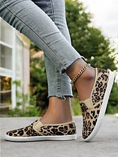 abordables Baskets femme-chaussures à enfiler en toile à imprimé mandala vibrant pour femmes – chaussures plates décontractées et confortables pour le quotidien et les voyages